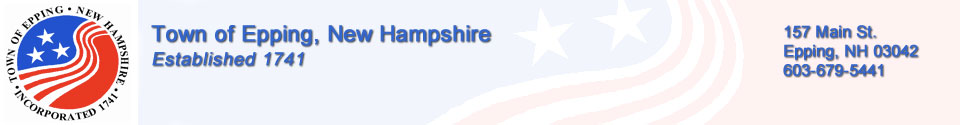 Town fo Epping New Hampshire